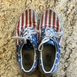 American flag Vans sneakers - Men US11